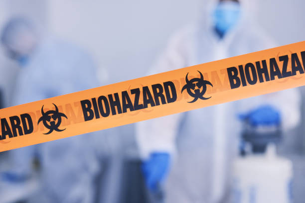 Professional Blood Cleanup technician working in Milford, OH